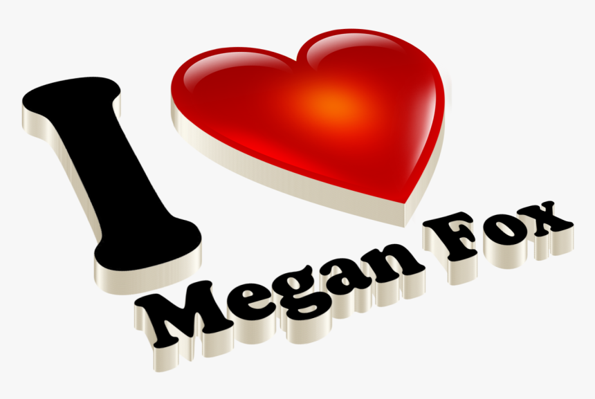 Megan Fox Love Name Heart Design Png - Name Victoria With A Heart, Transparent Png