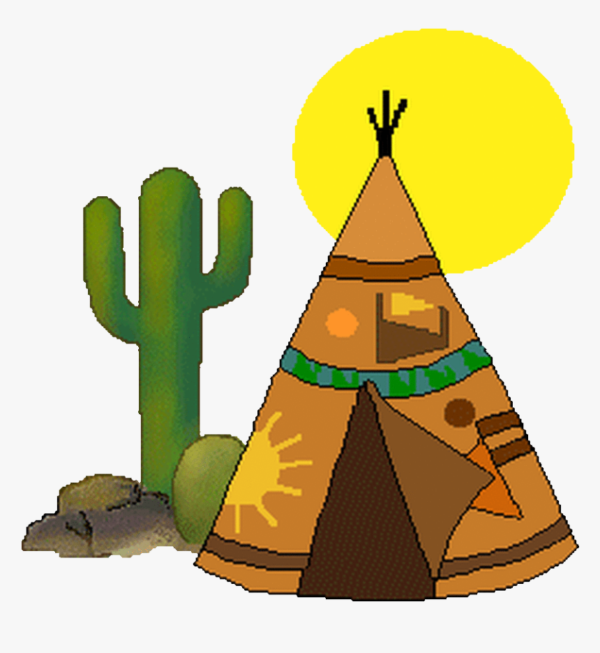 Native American Teepee Clipart Tipi Native Americans - Native American Teepee Clipart, HD Png Download