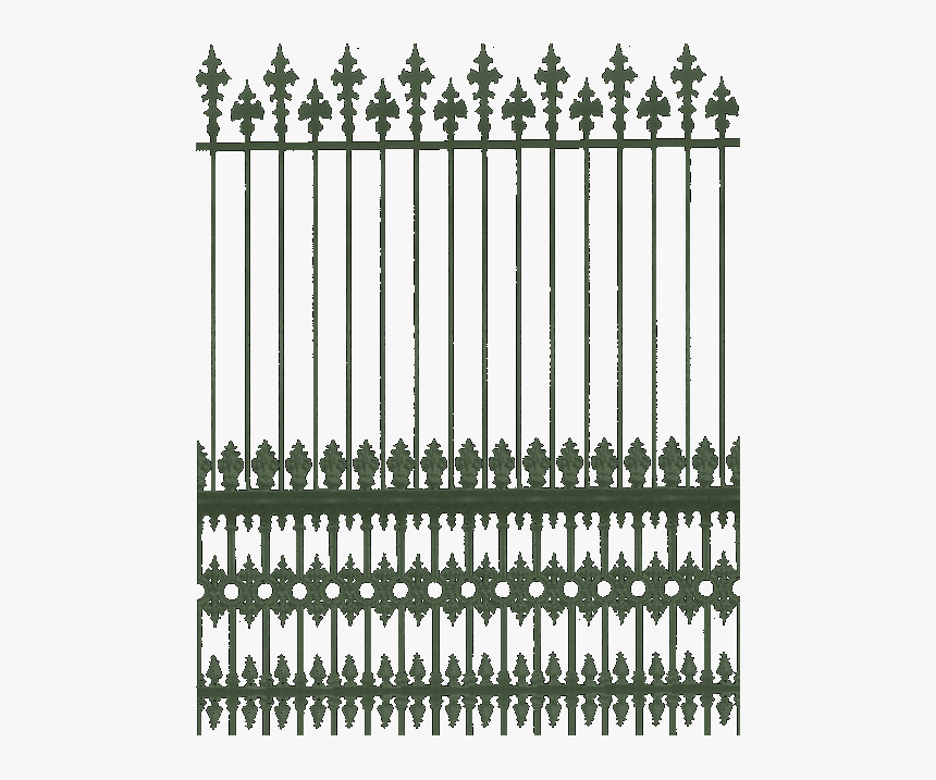 Iron Fence Texture Png, Transparent Png