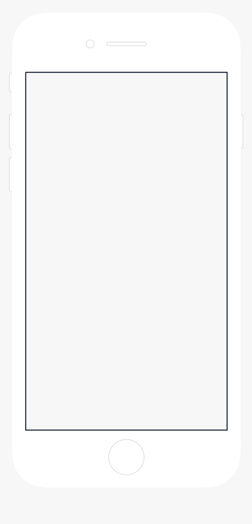 Blank White Ipad Png, Transparent Png