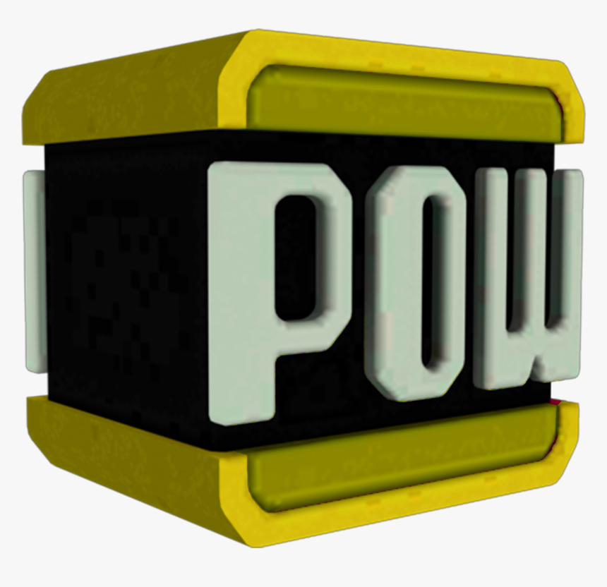 Golden Pow Block Model - Playset, HD Png Download