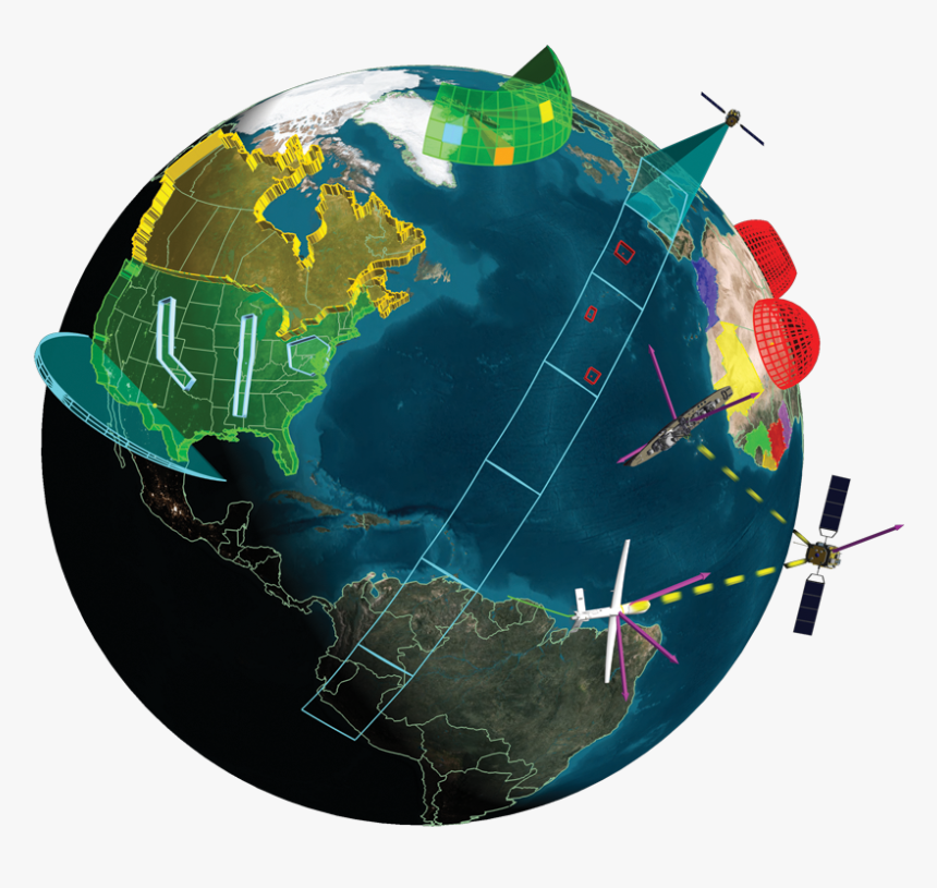 3d Globe, HD Png Download