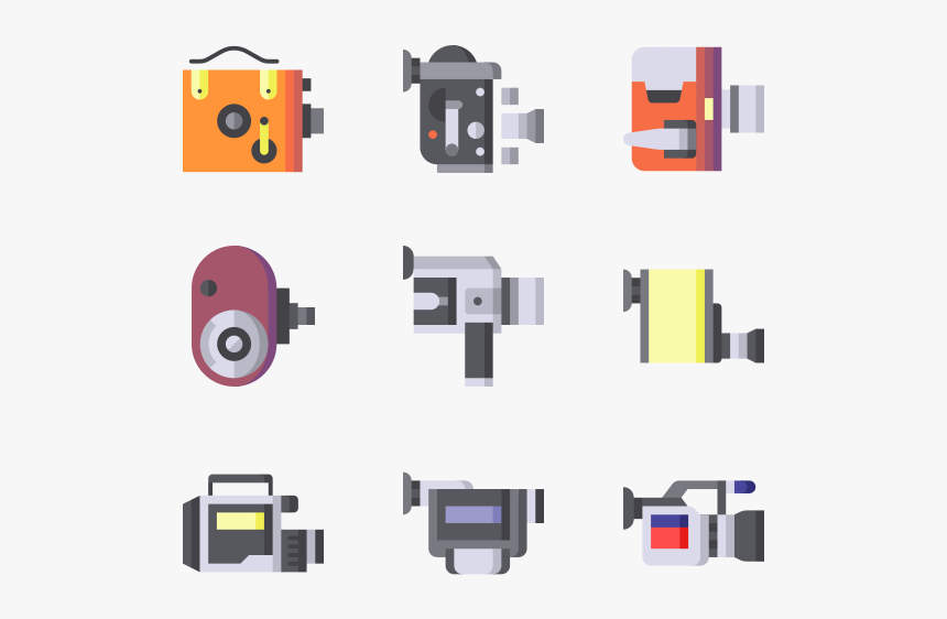 Video Camera - Graphic Design, HD Png Download