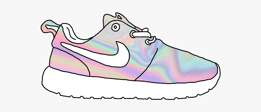 #holo #nike #shoes #trainers #runners #tick #check - Sneakers, HD Png Download