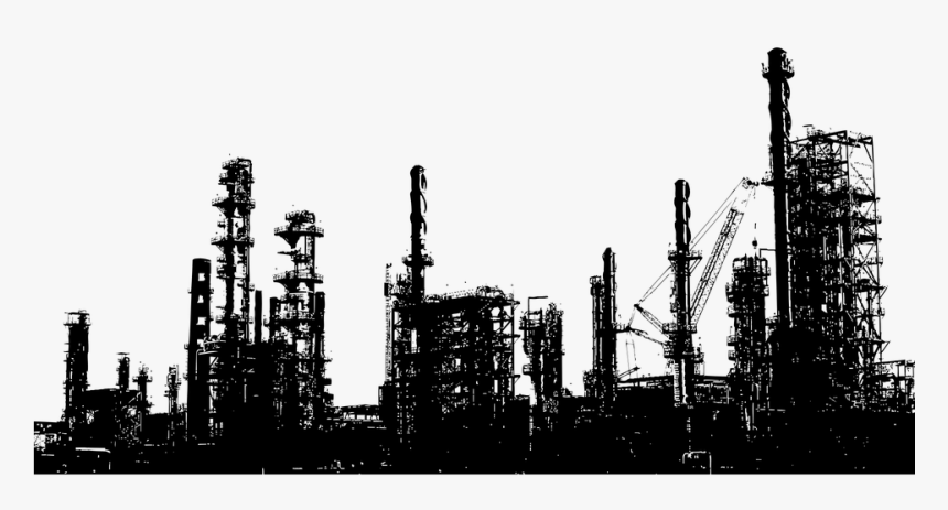 City Buildings Png Transparent Images Clipart Icons - Oil Refinery Clipart, Png Download