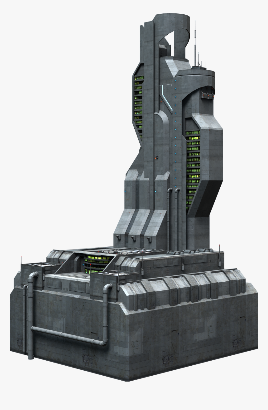 The Structure Of The City - Sci Fi Machine Png, Transparent Png
