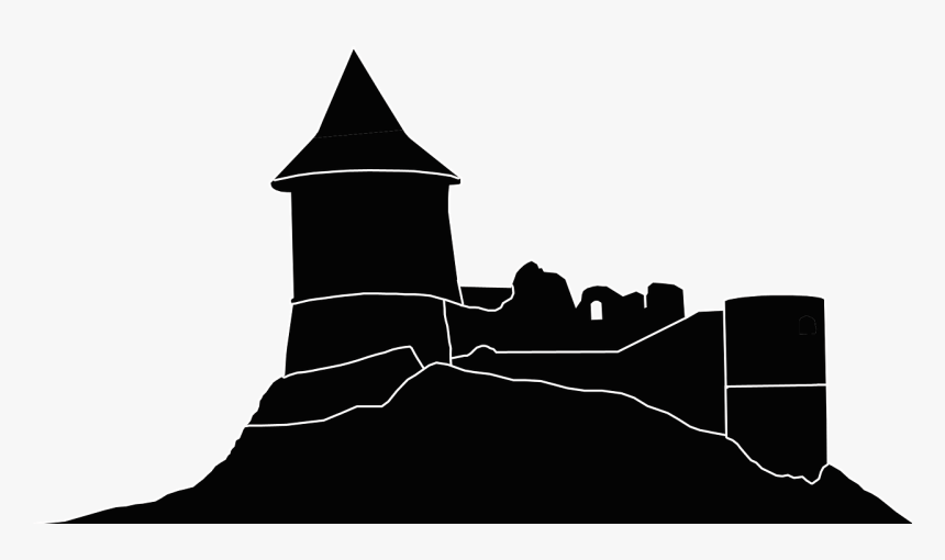 Castle Silhouette Png -silhouette Castle Medieval Castle - Silhouette Castle Png, Transparent Png