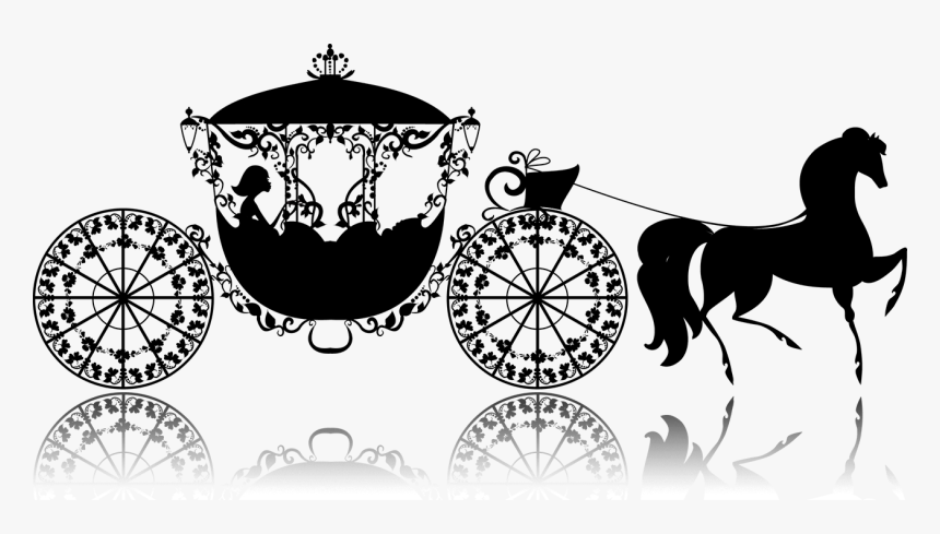 Cinderella Horse And Carriage Vector, HD Png Download
