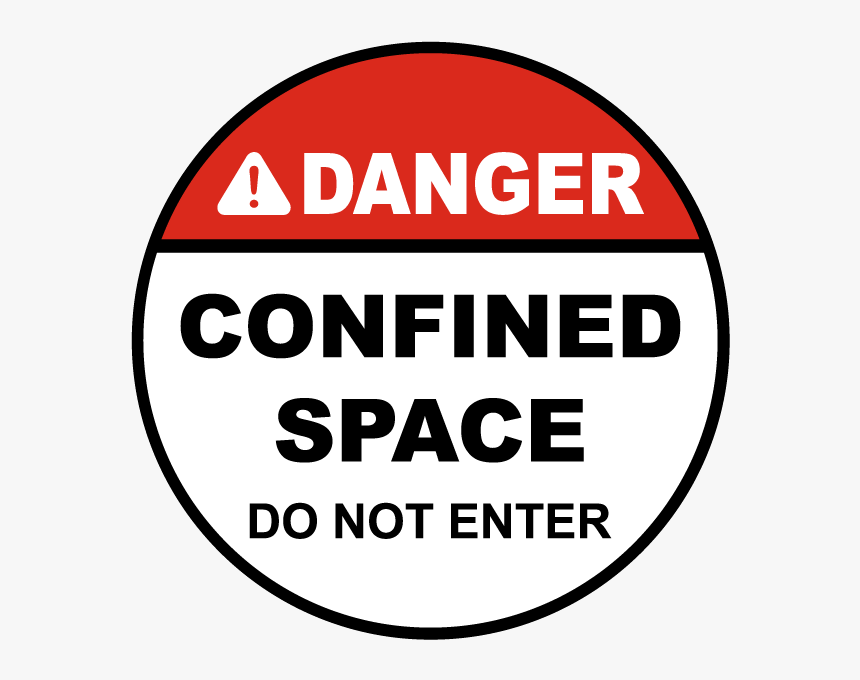 This Alt Value Should Not Be Empty If You Assign Primary - Danger Confined Space Do Not Enter Sign, HD Png Download