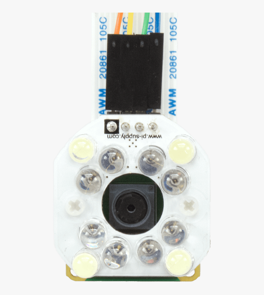 Pi Supply Bright Pi Raspberry Pi Camera Light, HD Png Download