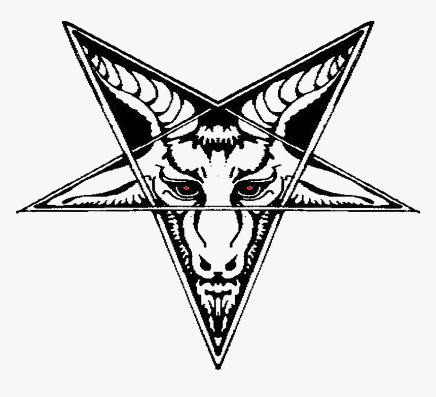 Goat Head Satan Png, Transparent Png