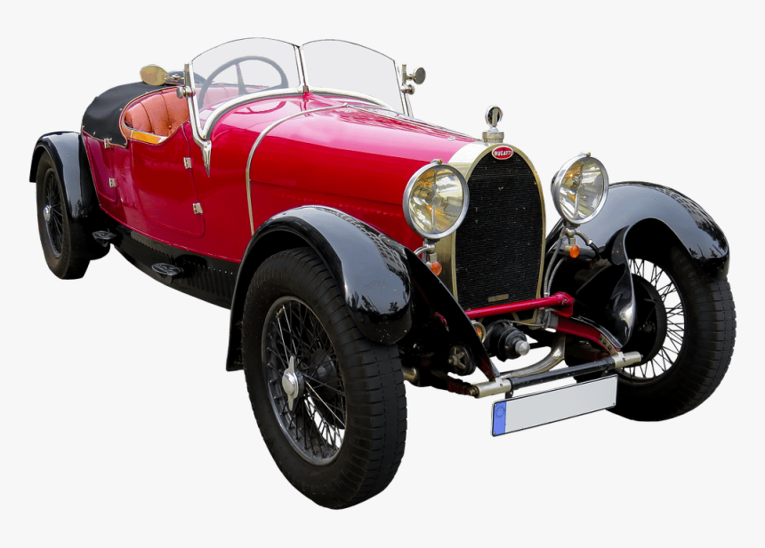 Bugatti - Antique Car, HD Png Download