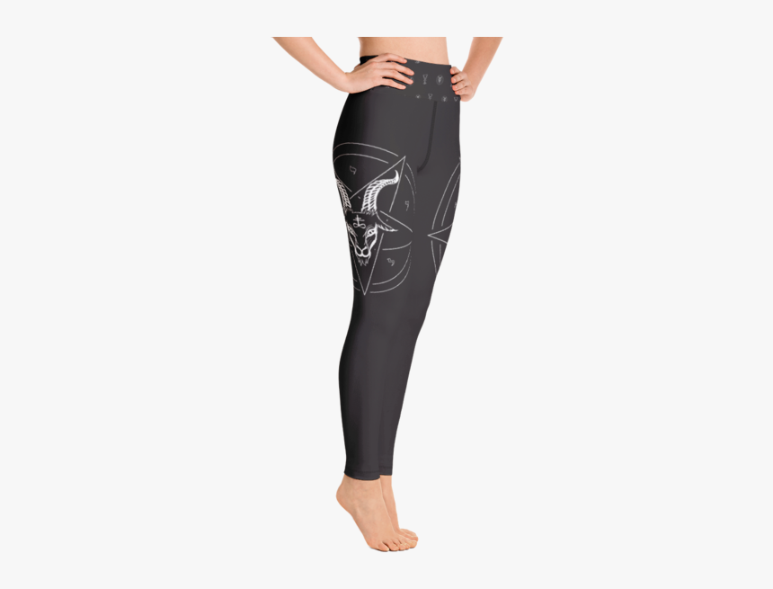 Skull Yoga Pants, HD Png Download