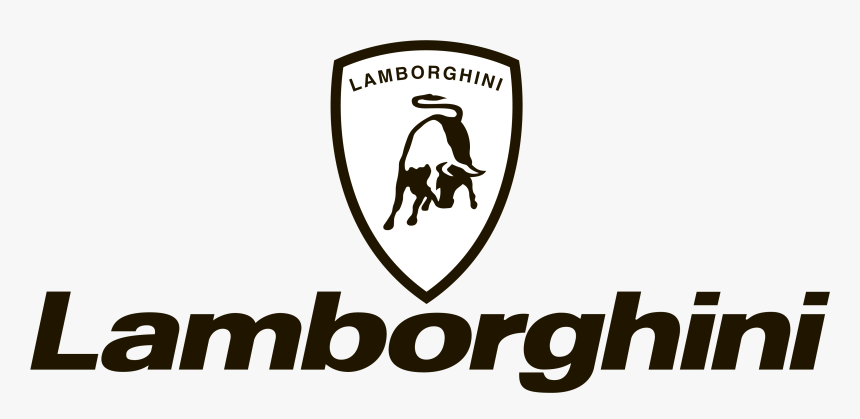 Lamborghini Logo Black And White, HD Png Download