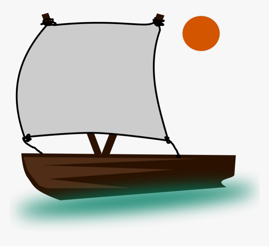 Pinisi-boat Clip Art Download - Boat Clipart Png Gif, Transparent Png