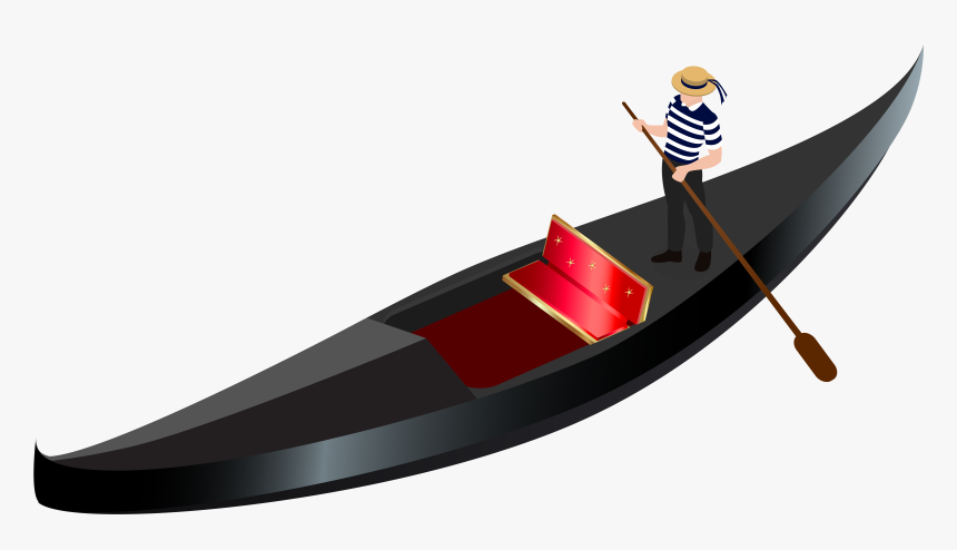 Venetian Gondola Transparent Png - Gondola Png, Png Download