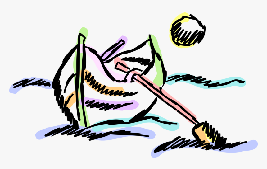 Transparent Rowboat Png - Illustration, Png Download