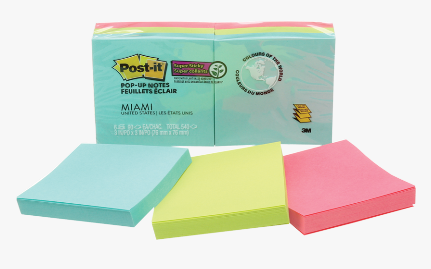 Product Image 49918 
							title Post It® Super Sticky - Post It Notes, HD Png Download