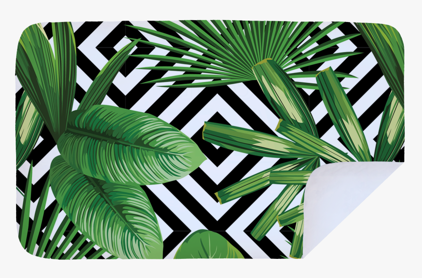 Green Tropical Leaves, HD Png Download