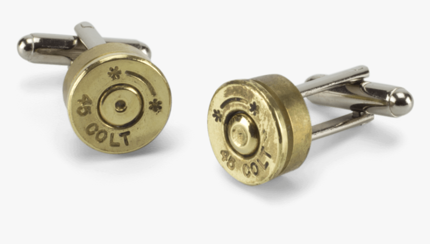 Reclaimed Bullet Shell Cufflinks - Circle, HD Png Download