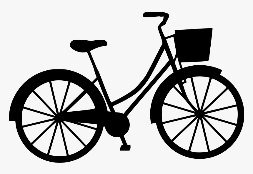 Bicycle Frames Mountain Bike 29er Bicycle Shop - Bike With Basket Clip Art, HD Png Download