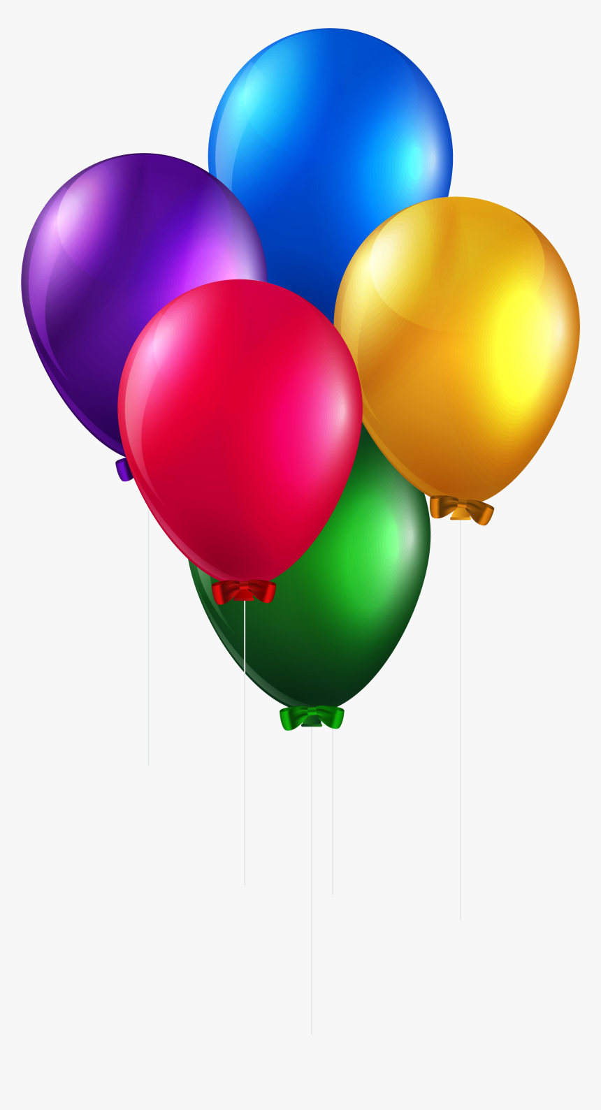 Balloon Clipart Colorful Balloon - Transparent Background Balloon Clipart Png, Png Download
