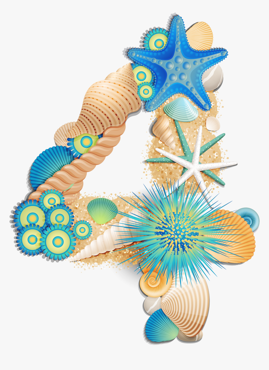 Clipart Number 4 Png Sea, Transparent Png