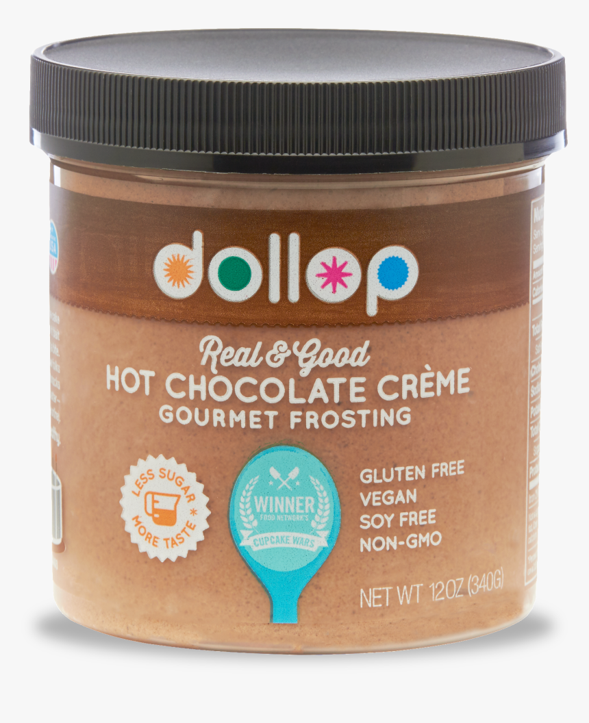 Hot Chocolate Creme - Dollop Frosting, HD Png Download