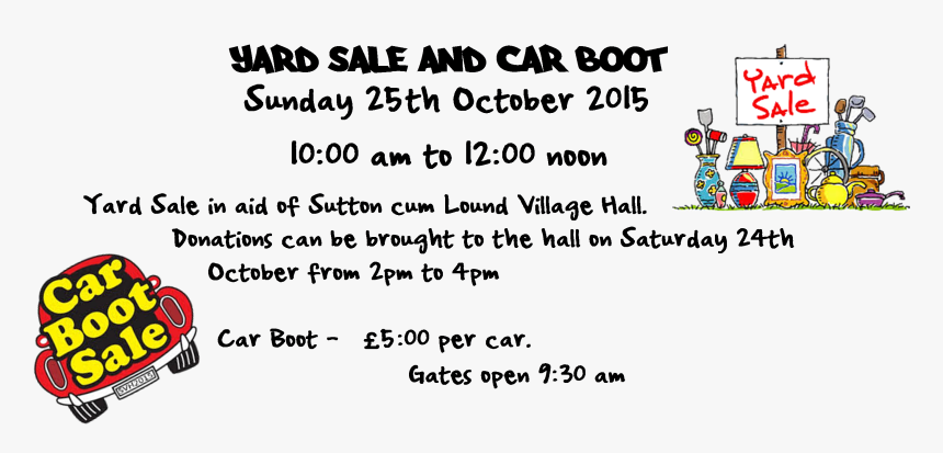 Car Boot Sale, HD Png Download