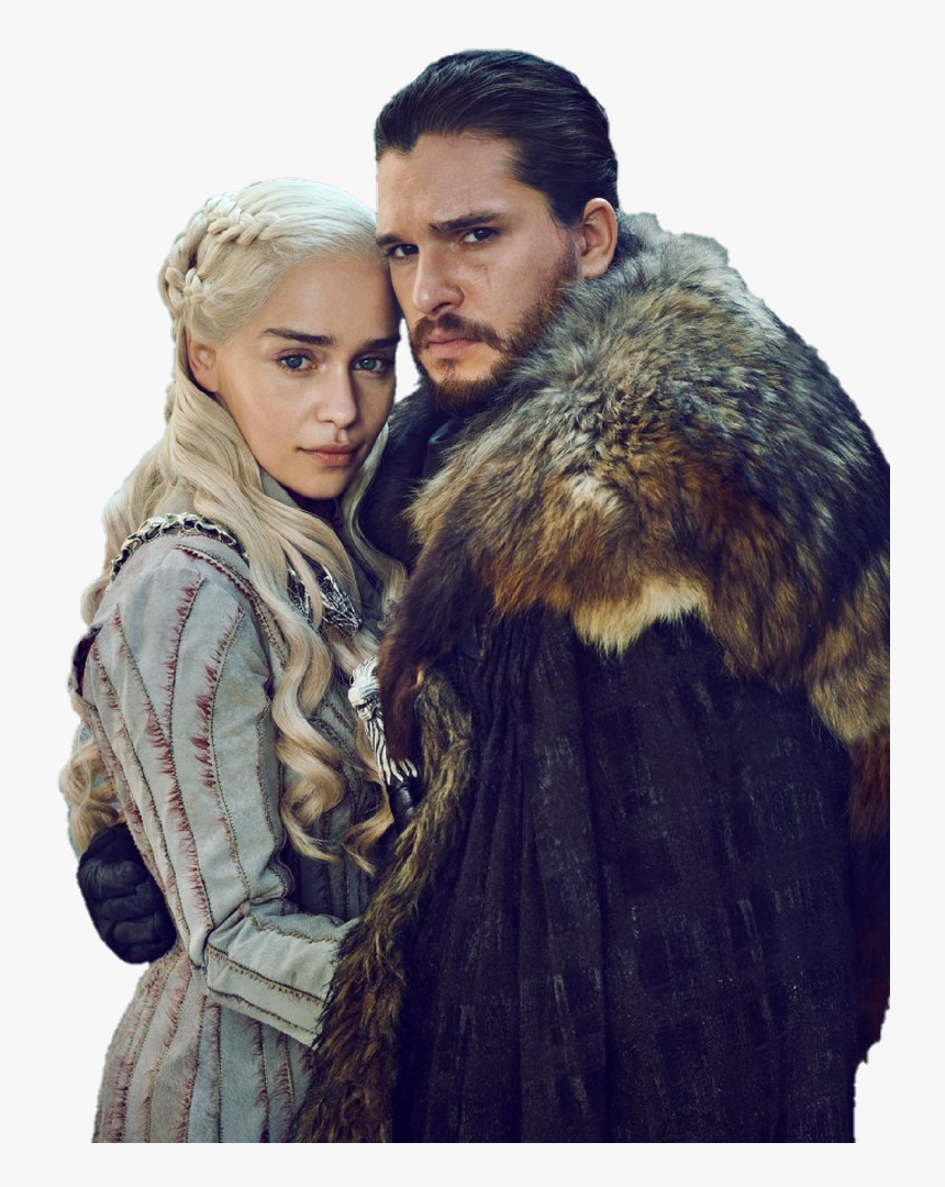 Jon Snow And Daenerys Targaryen-got Png 3 By Nickelbackloverxoxox - Jon Snow And Daenerys, Transparent Png