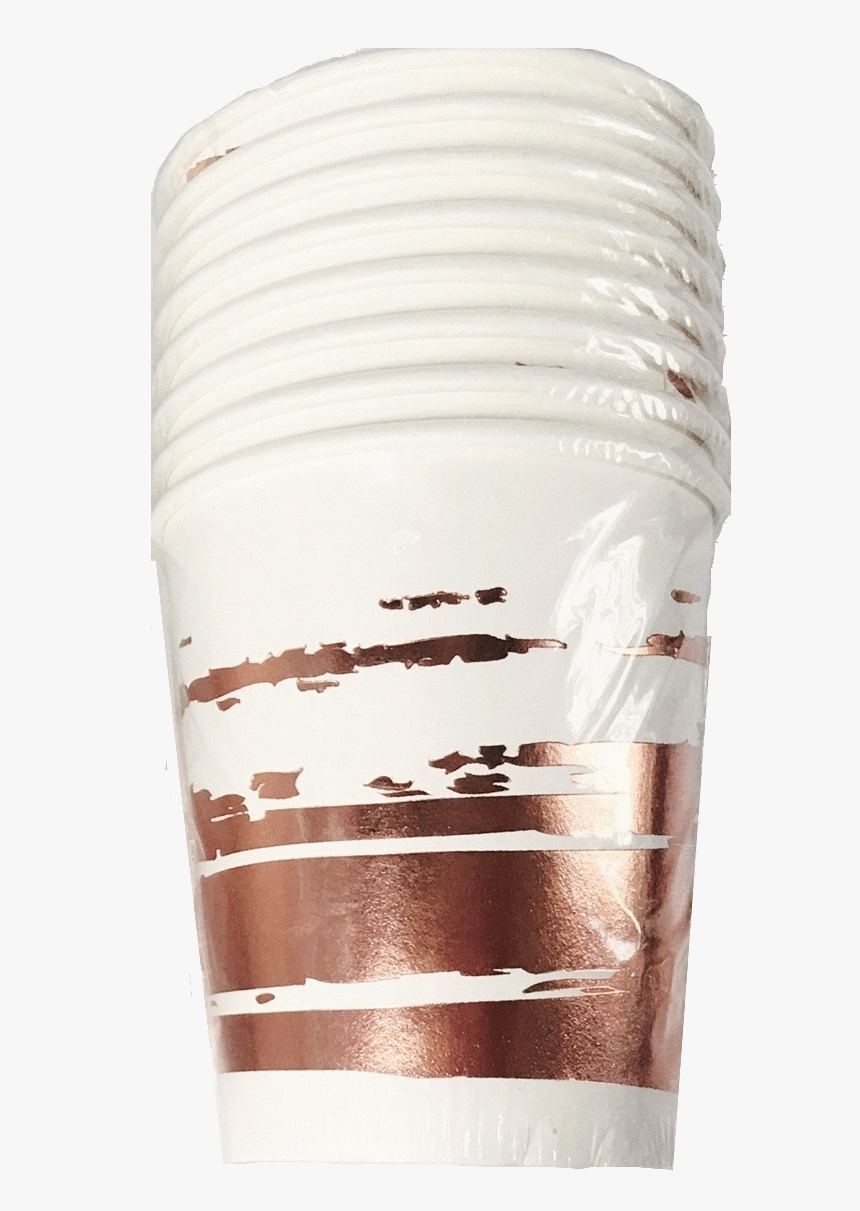 Rose Gold Brush Stroke Cups - Cylinder, HD Png Download