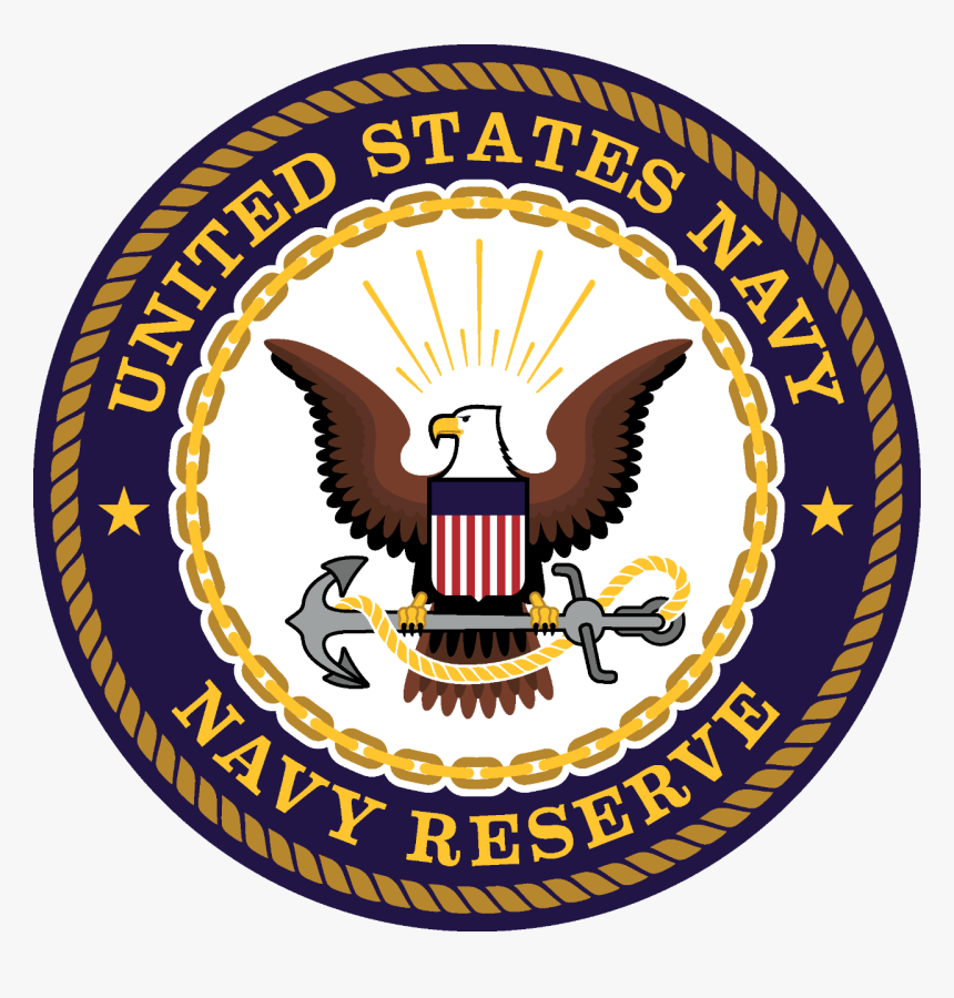 Navy Reserve Seal Color Png, Transparent Png