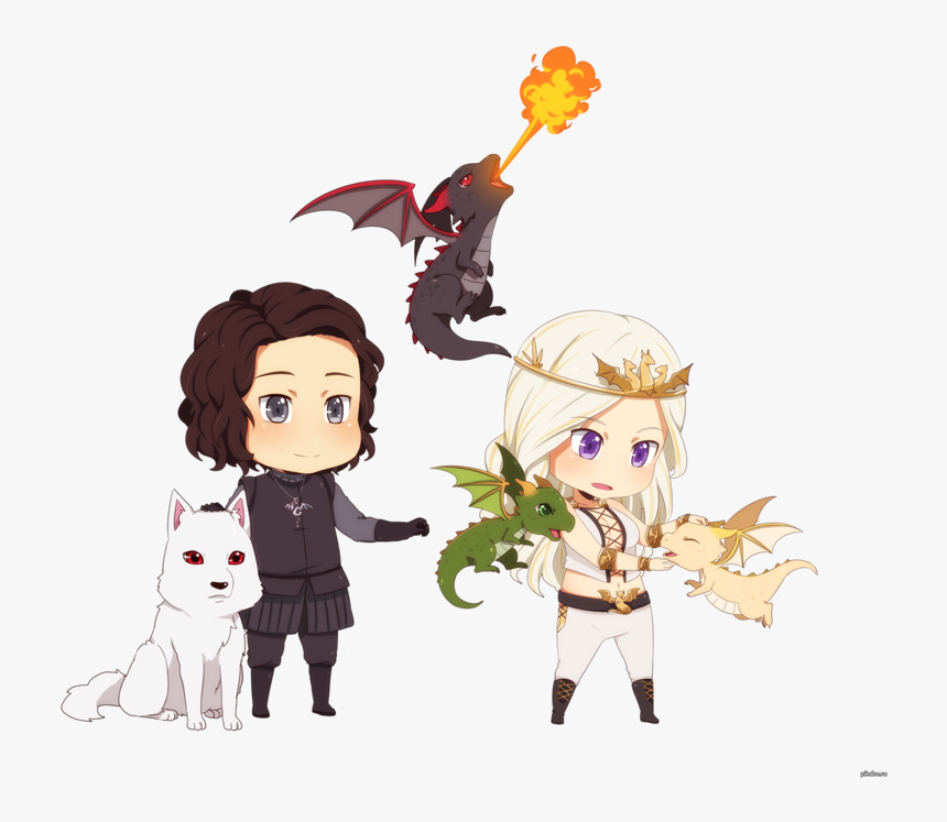 Daenerys Targaryen Jon Snow A Song Of Ice And Fire - Game Of Thrones Png, Transparent Png