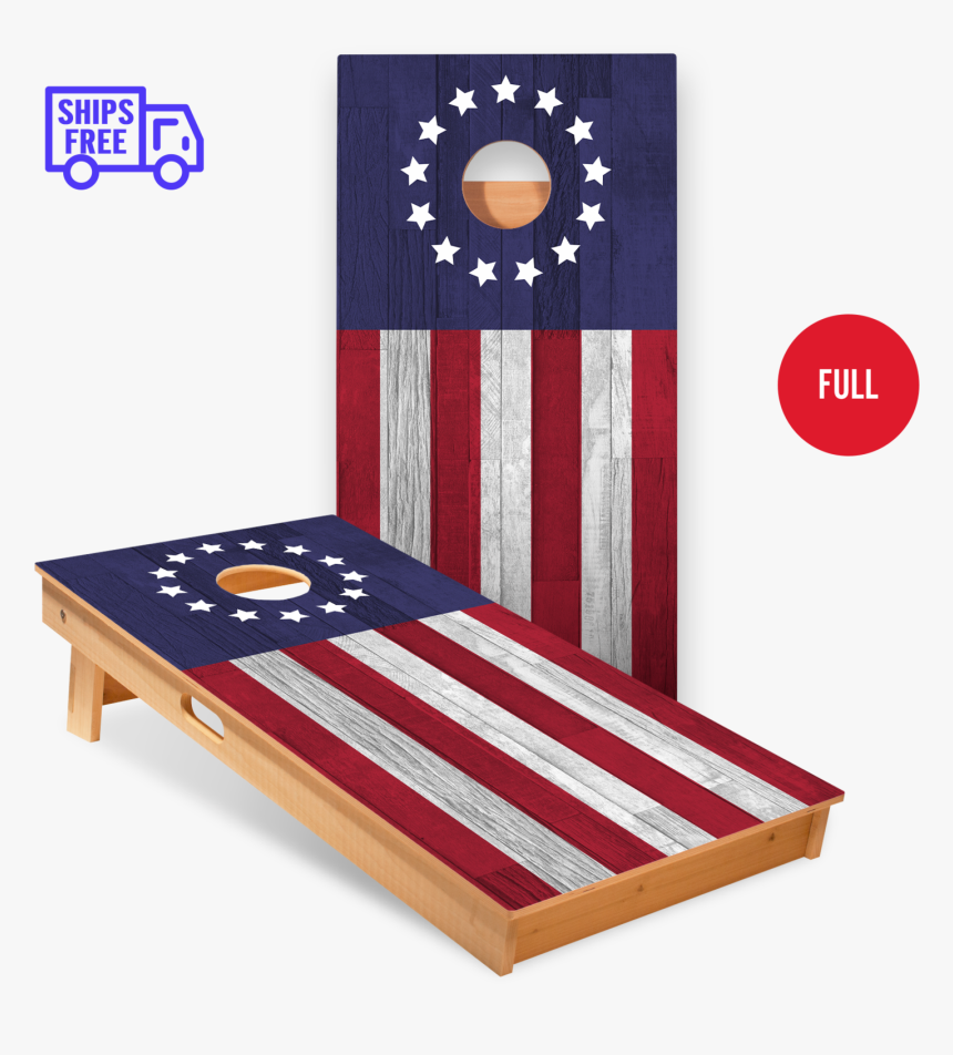 Betsy Ross Flag Cornhole, HD Png Download