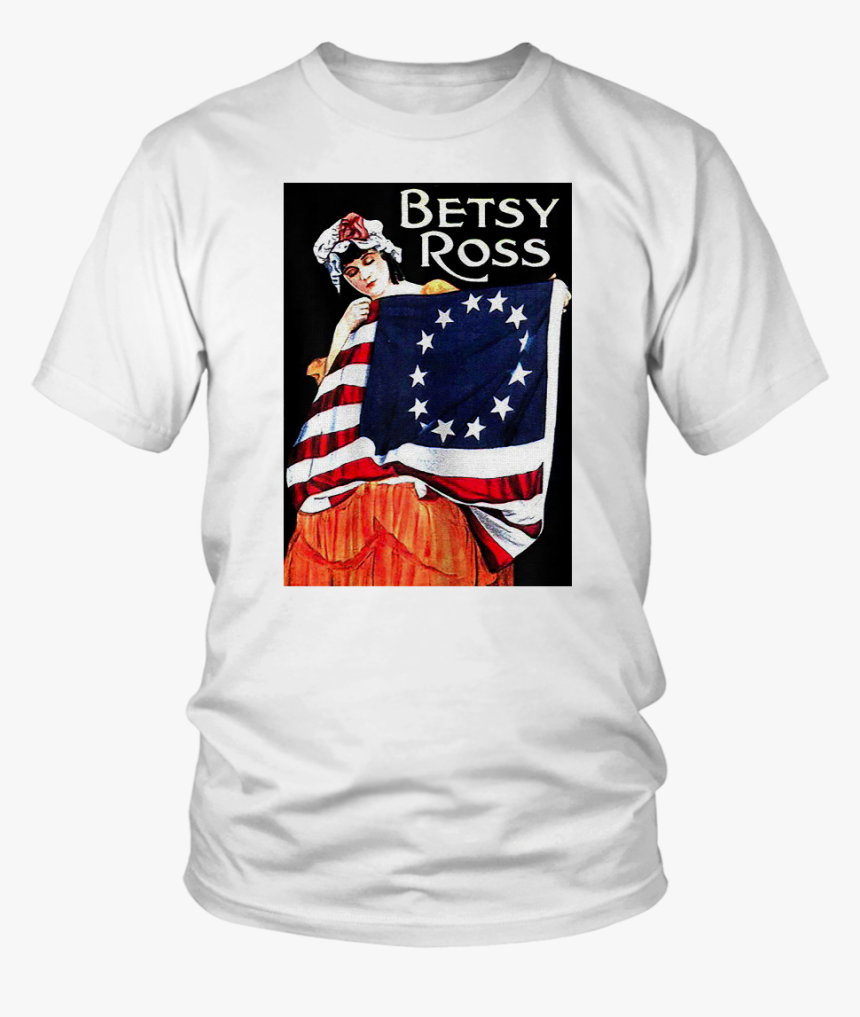 Usa Betsy Ross American Flag Shirt Art 13 Original - Ric Flair Drip Brett Hull, HD Png Download