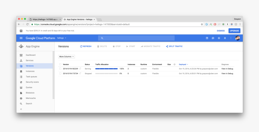 Console Google Cloud Virtual Machine, HD Png Download