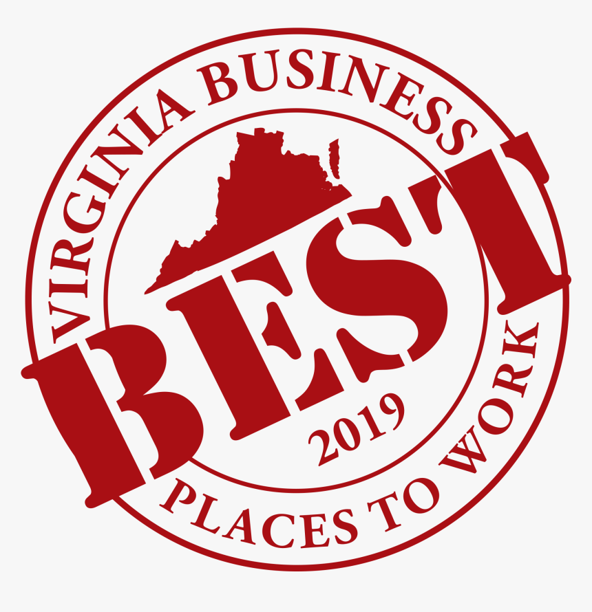 Iso 9001 Certified Dod Email Logo Image - 2018 Virginia Best Places To Work, HD Png Download