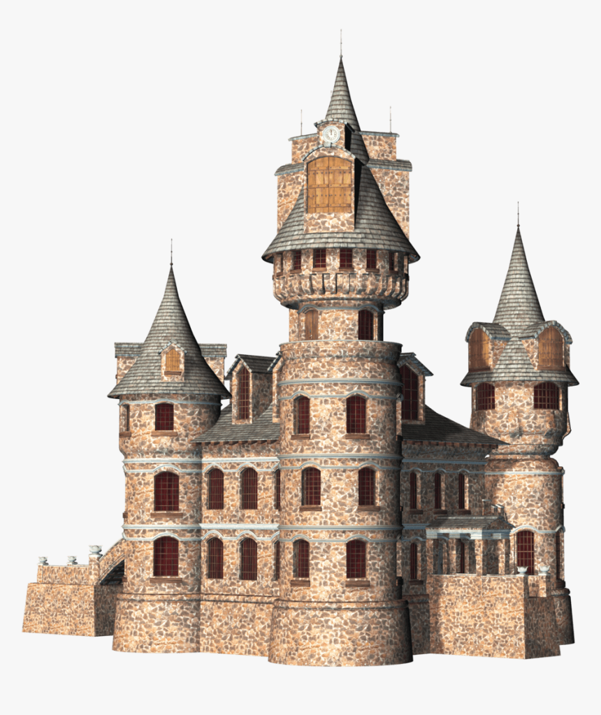 Castle 3d Clipart - Castle Png, Transparent Png