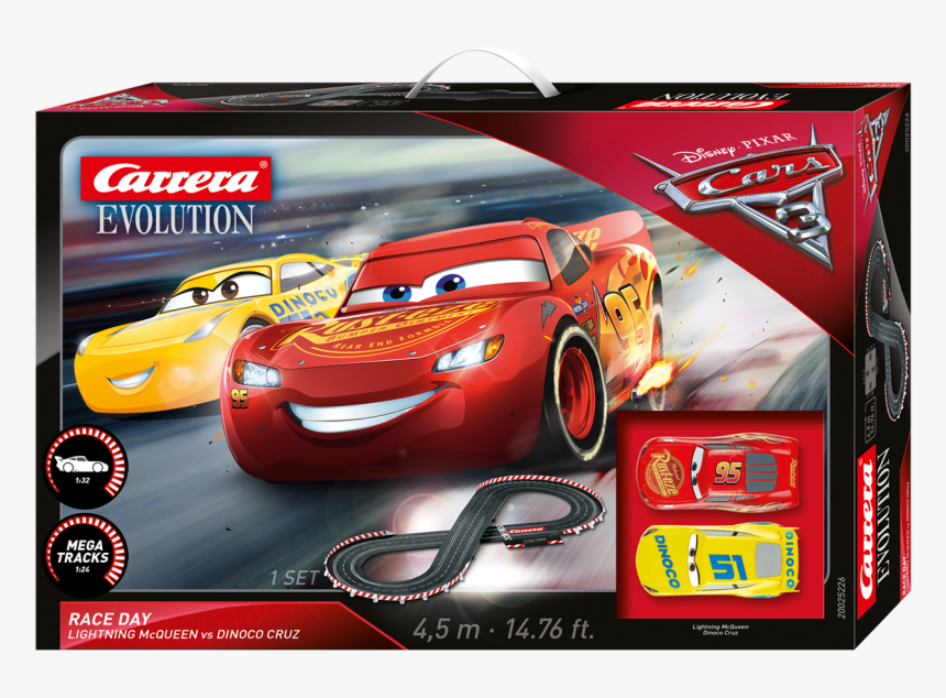 25226 Carrera Evolution Disney Pixar Cars 3 Race Day - 300 Race Car Pixar, HD Png Download