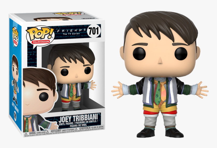 Joey Tribbiani In Chandler’s Clothes Pop Vinyl Figure - Funko Pop Joey Tribbiani, HD Png Download