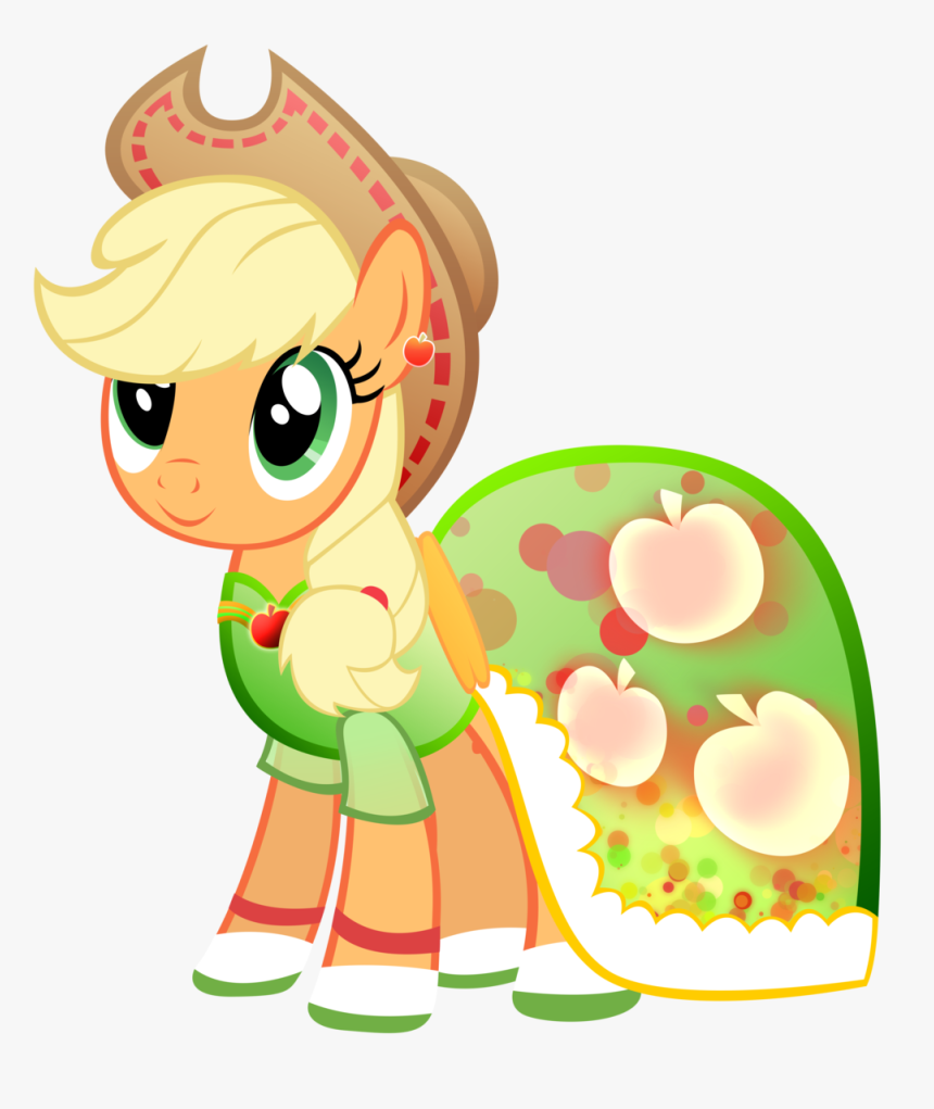 My Little Pony Friendship Is Magic Applejack Dress - My Little Pony Applejack Dress, HD Png Download