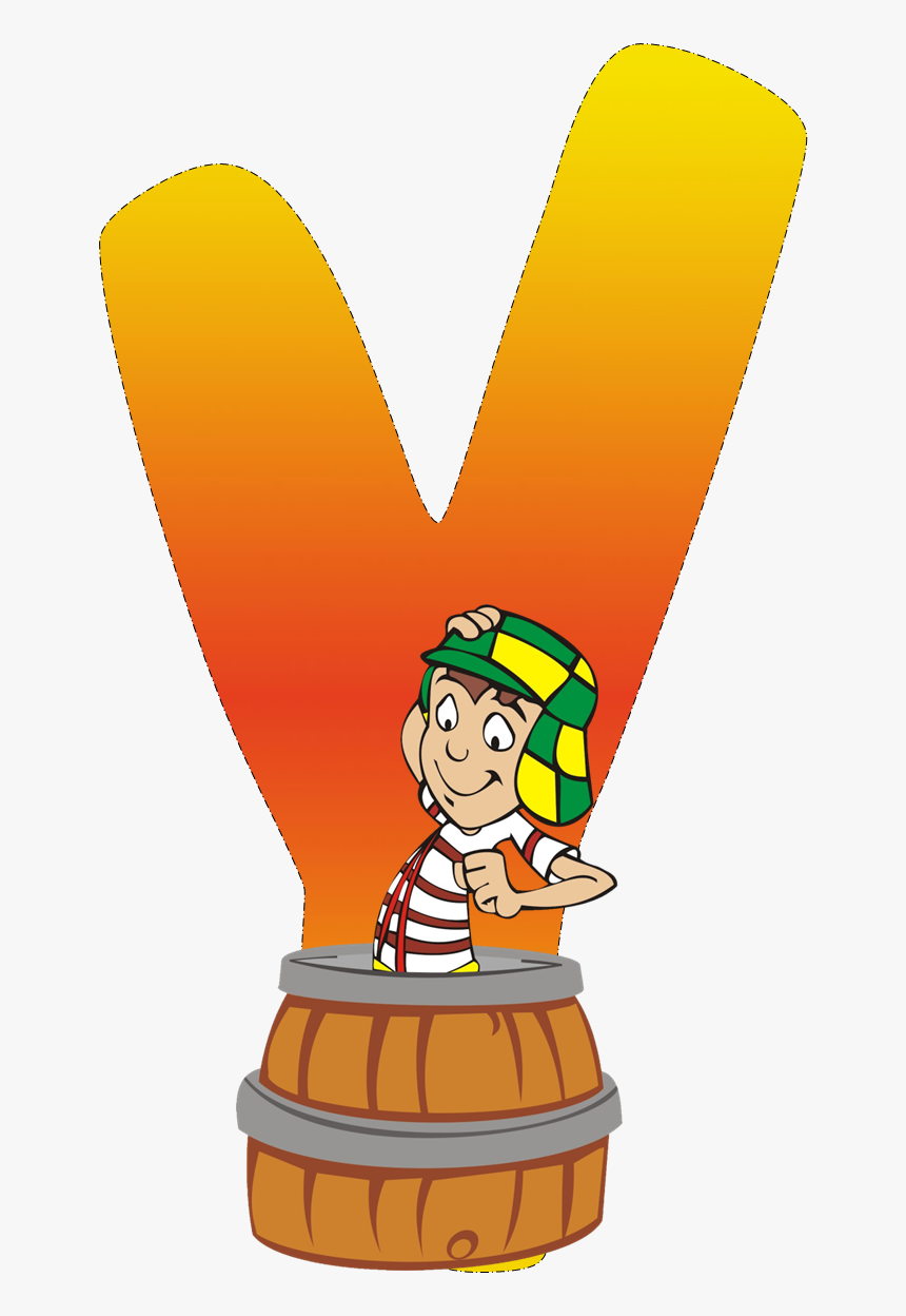 Alfabeto Letras Com Tema Do Chaves, HD Png Download