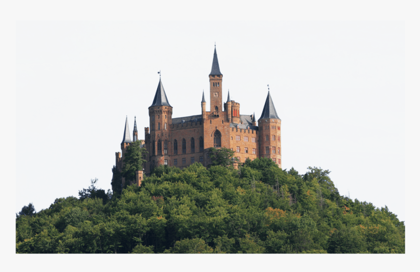 Castle On Hill - Hohenzollern Castle, HD Png Download