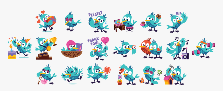 Rose Set - Cartoon, HD Png Download