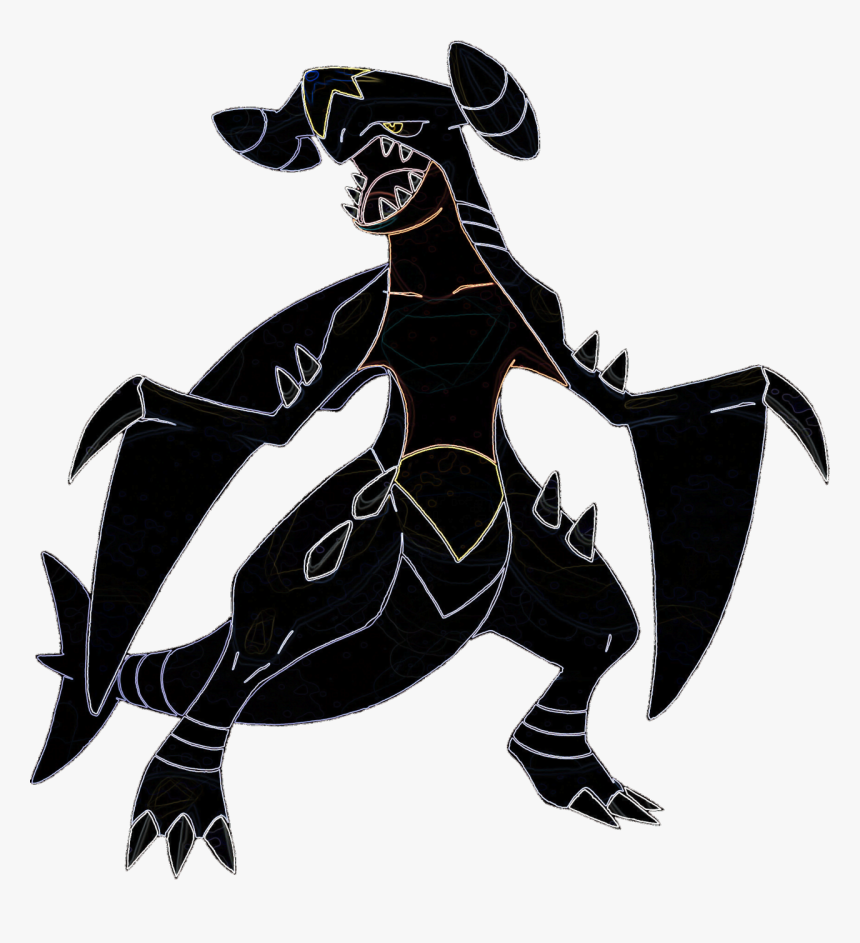 Transparent Mr Crabs Png - Pokemon Garchomp Shiny, Png Download