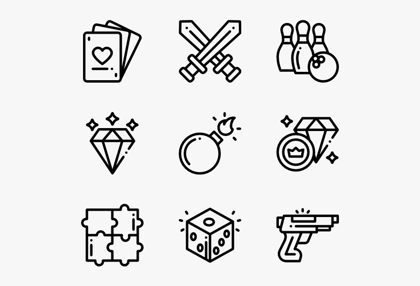 Gaming - Curriculum Vitae Icons Png, Transparent Png