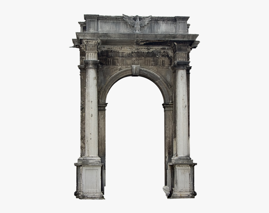 Portal, Columns, Architecture, Building, Entrance,, HD Png Download