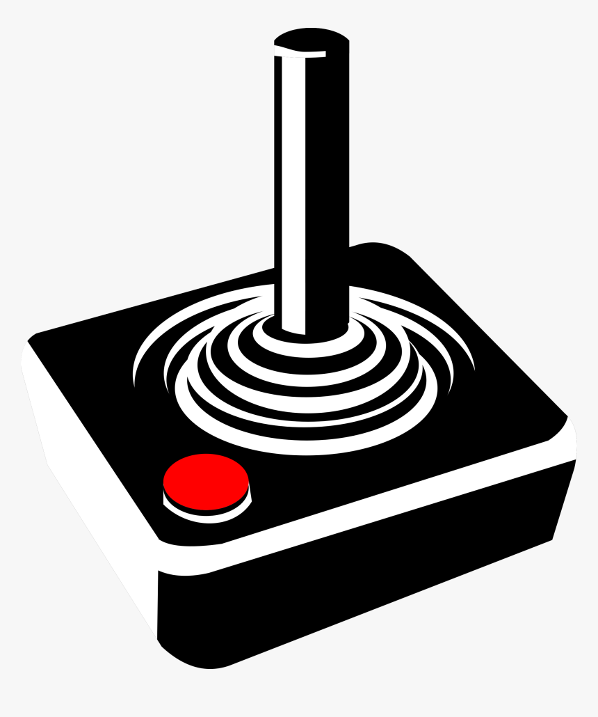 Retro Joystick 002 Clip Arts - Joystick Clipart, HD Png Download