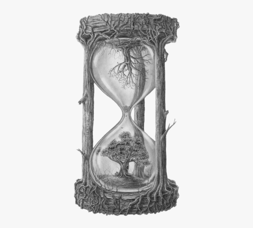 Hourglass Freetoedit - Zeichnungen Sanduhr, HD Png Download