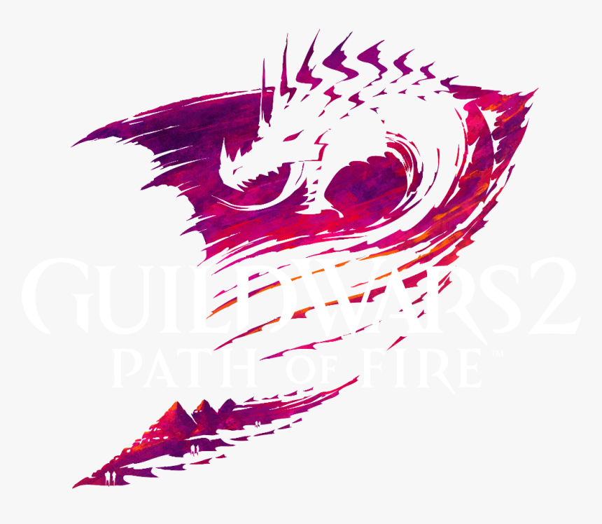 Transparent Crowfall Png - Gw2 Path Of Fire Png, Png Download